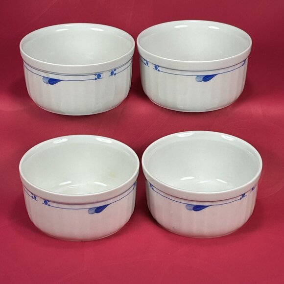 4 Spode UK The Quasar oven china ramekin dishes - Picture 1 of 4